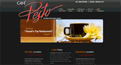 Desktop Screenshot of cafepesto.com
