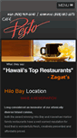Mobile Screenshot of cafepesto.com